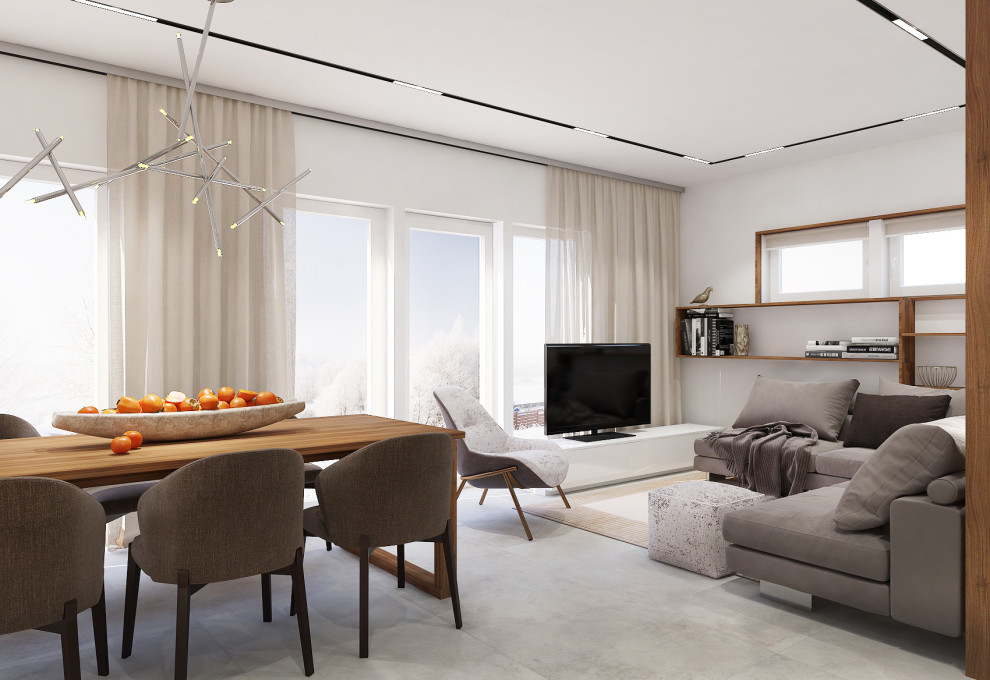 Современный двухэтажный жилой дом в Колтушах 130м2