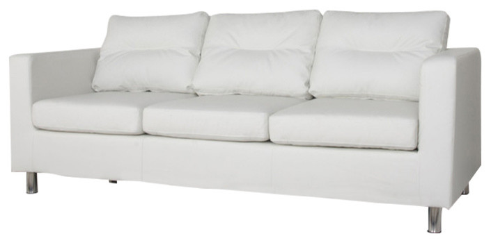 Detroit Sofa, White