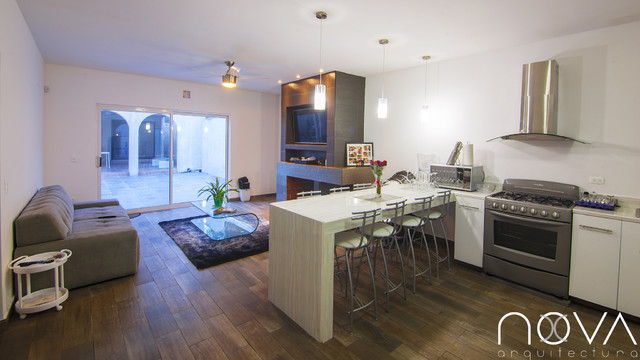 Casa MDLT contemporary-kitchen