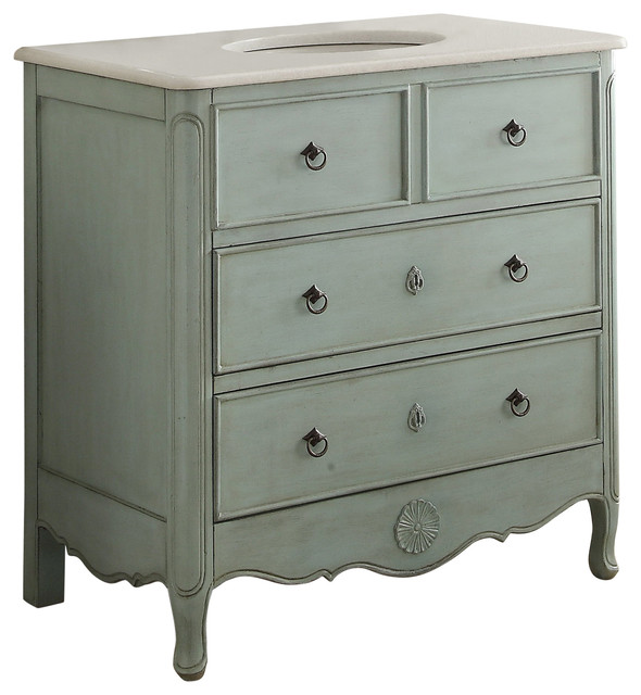 34 Distressed Light Blue Daleville Vanity No Backsplash Faucet 34 Distressed Light Blue Daleville Vanity No Backsplash Faucet Mirror