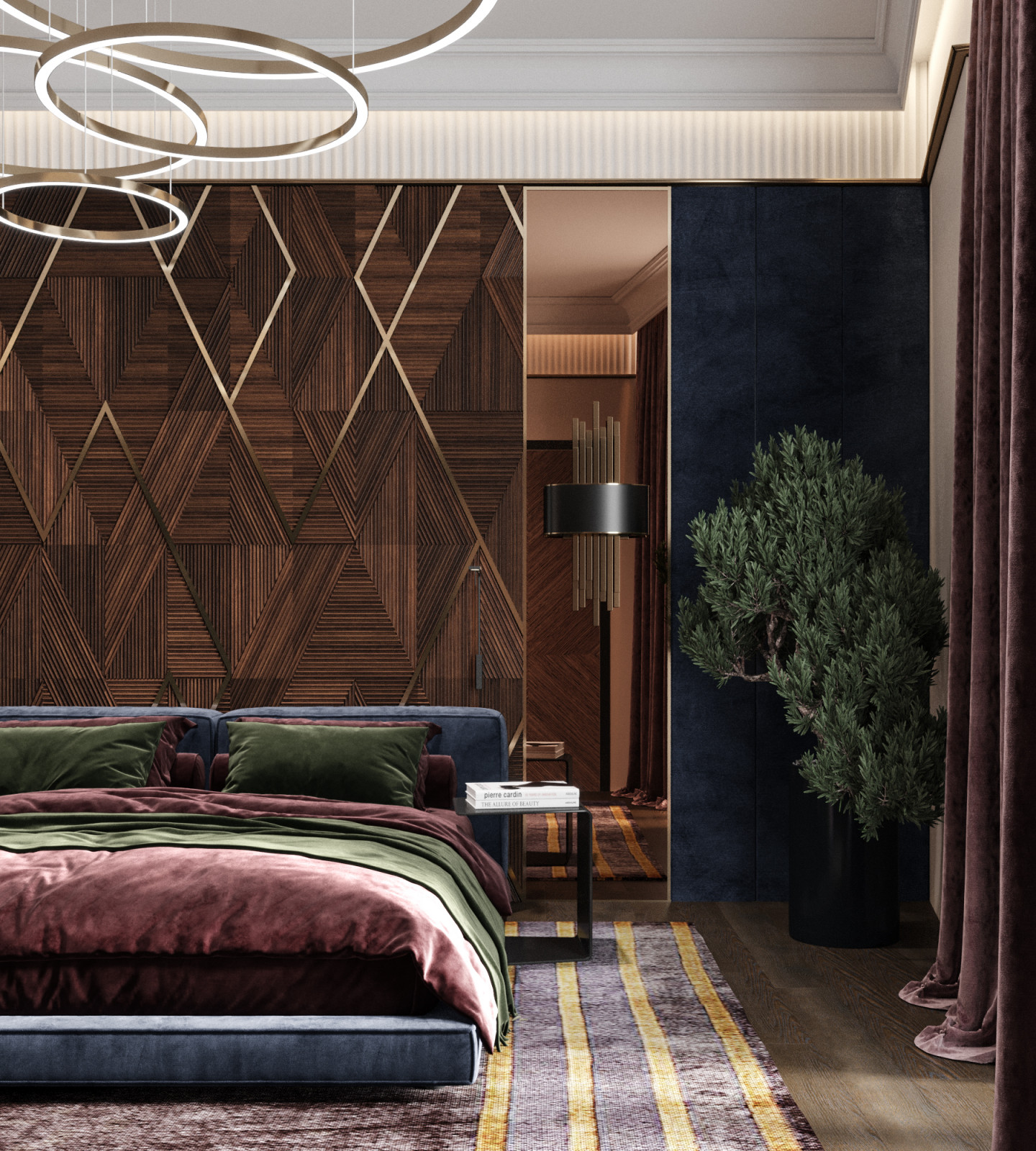 Спальня с мужским характером