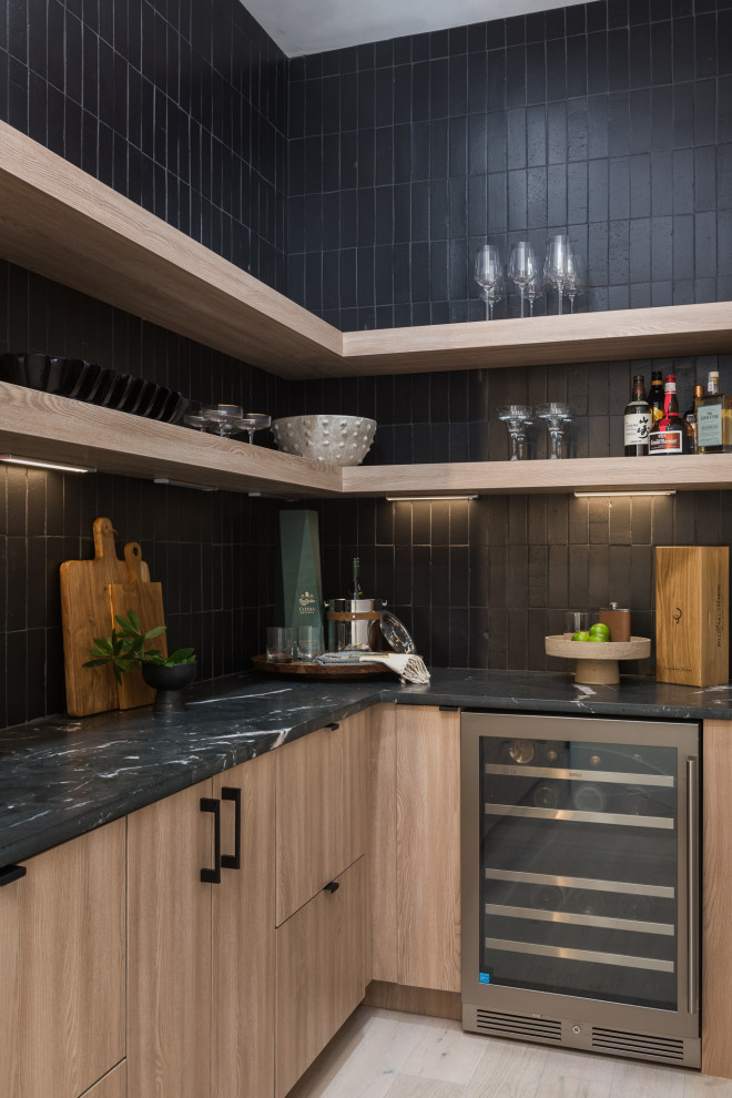 South Tampa Modern Organic - Contemporary - Home Bar - Tampa - by Cruz ...