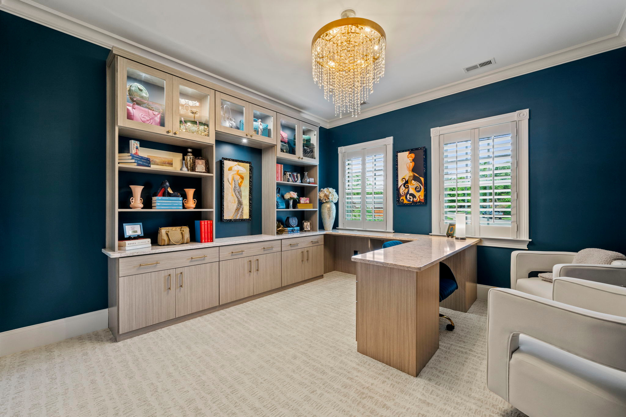 Upscale Closet and Office