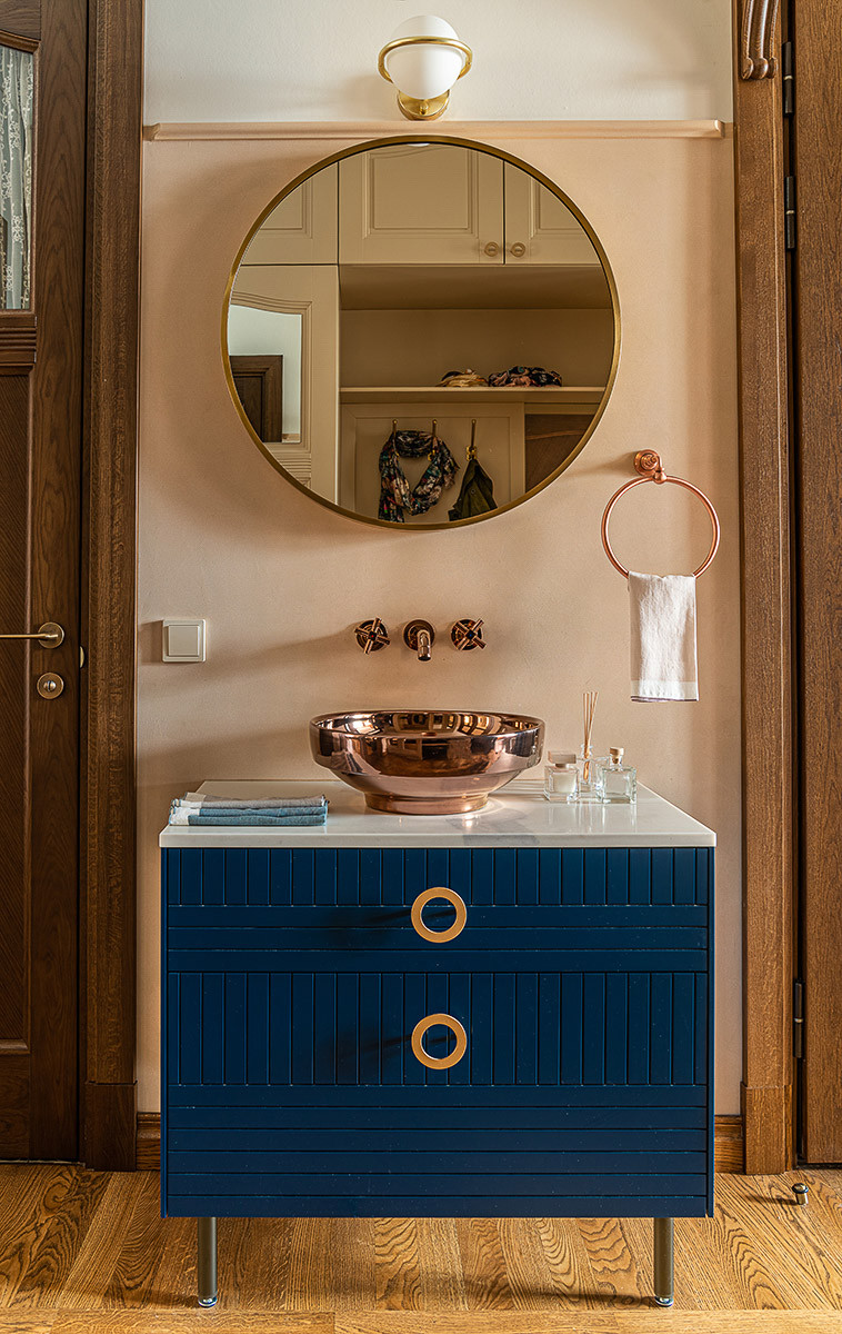 Квартира в стиле mid-century в Санкт-Петербурге