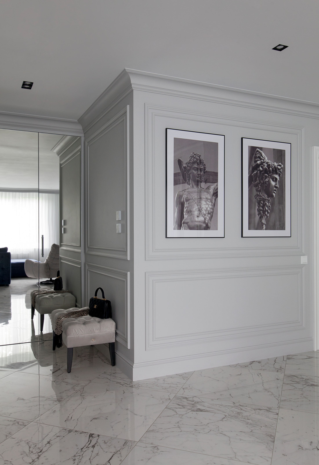 Интерьер квартиры в стиле современной классики 105 кв.м.