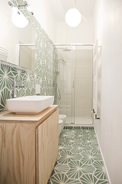 sm22 - interior design Milano skandinavisch-badezimmer