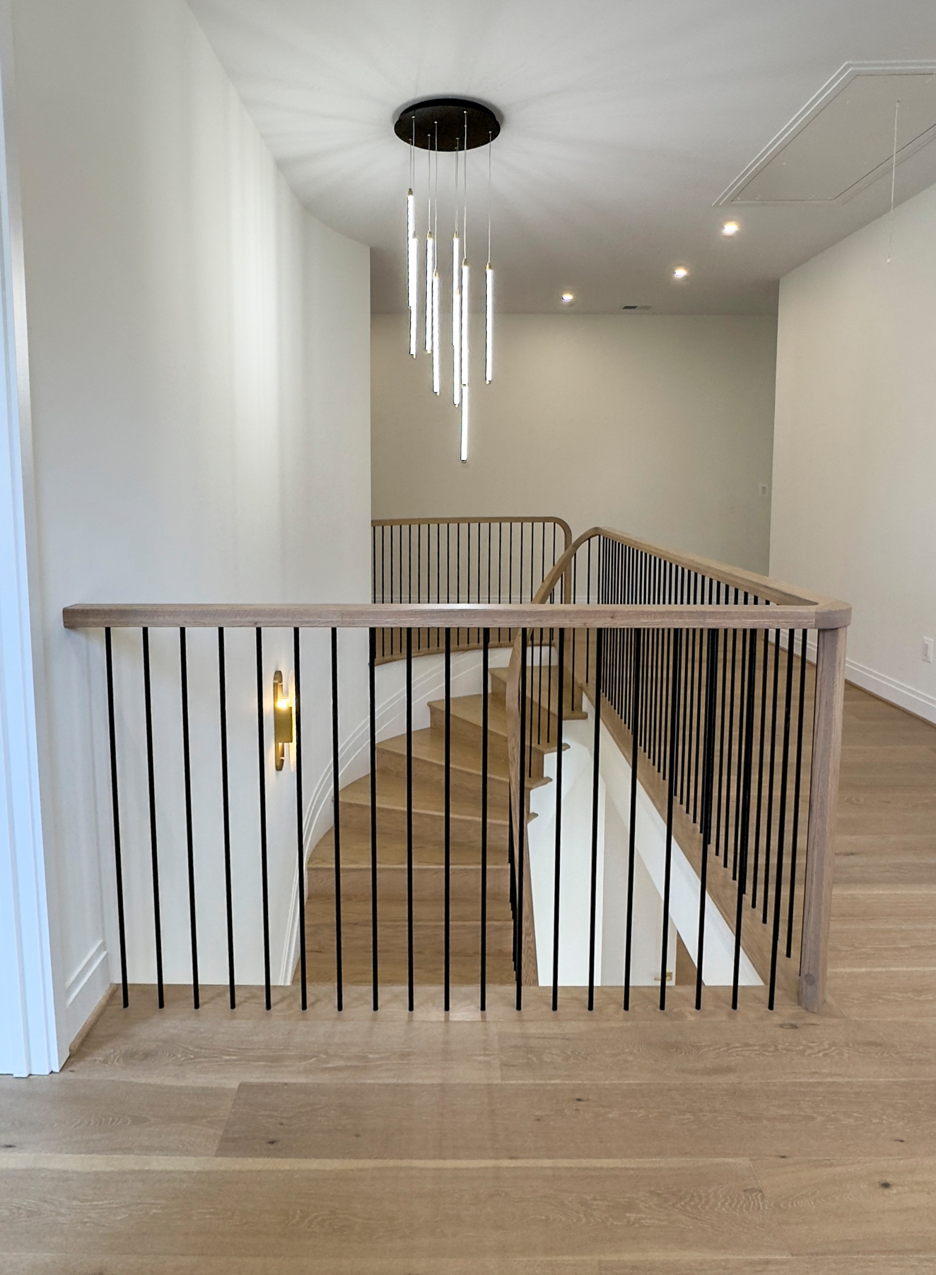 144_Attractive Transitional Staircase in Impressive Modern Home, Vienna VA 22180