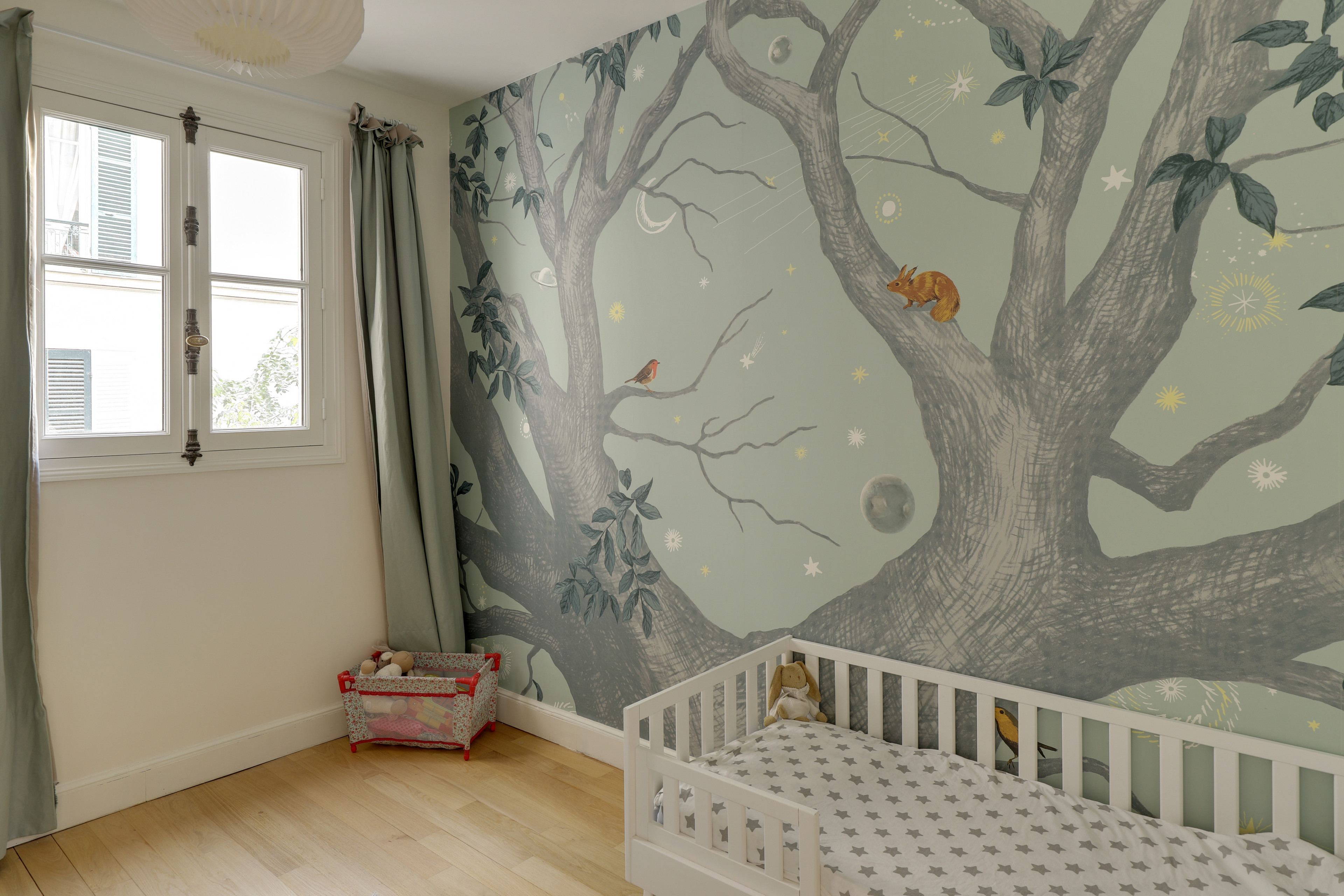 Little Deco - Set di adesivo da parete per cameretta di bambini e