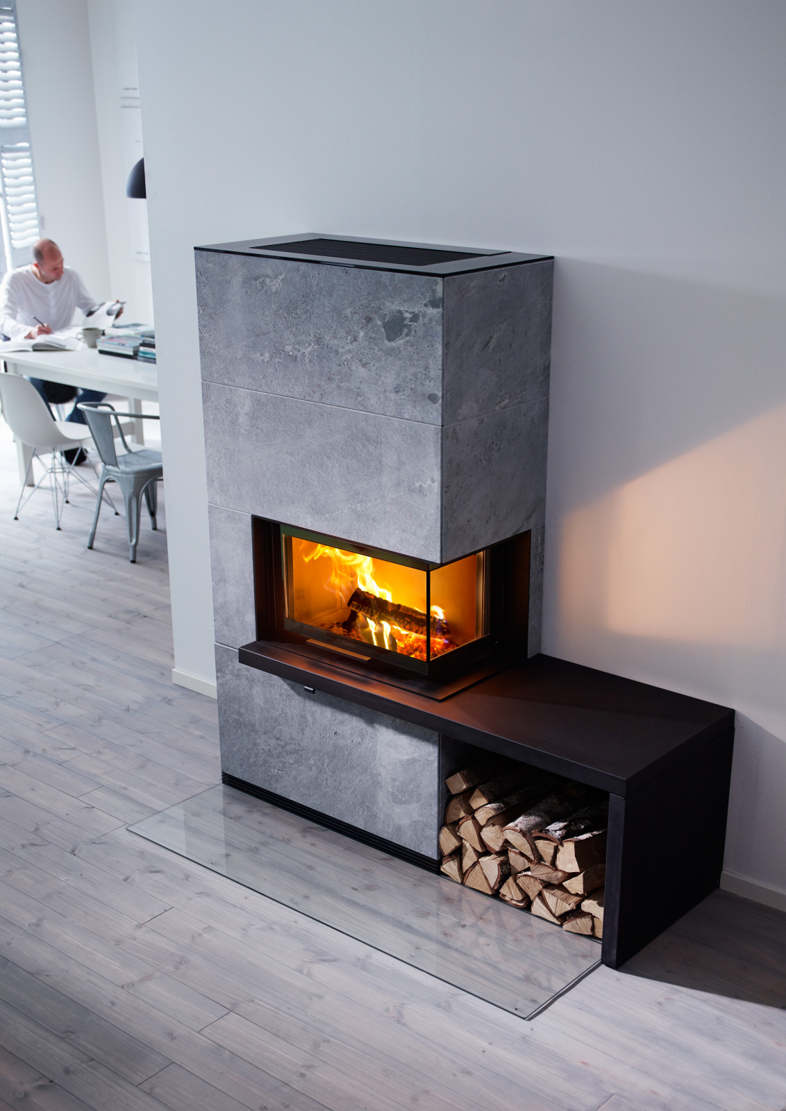 Печь камин CONTURA модель 41T