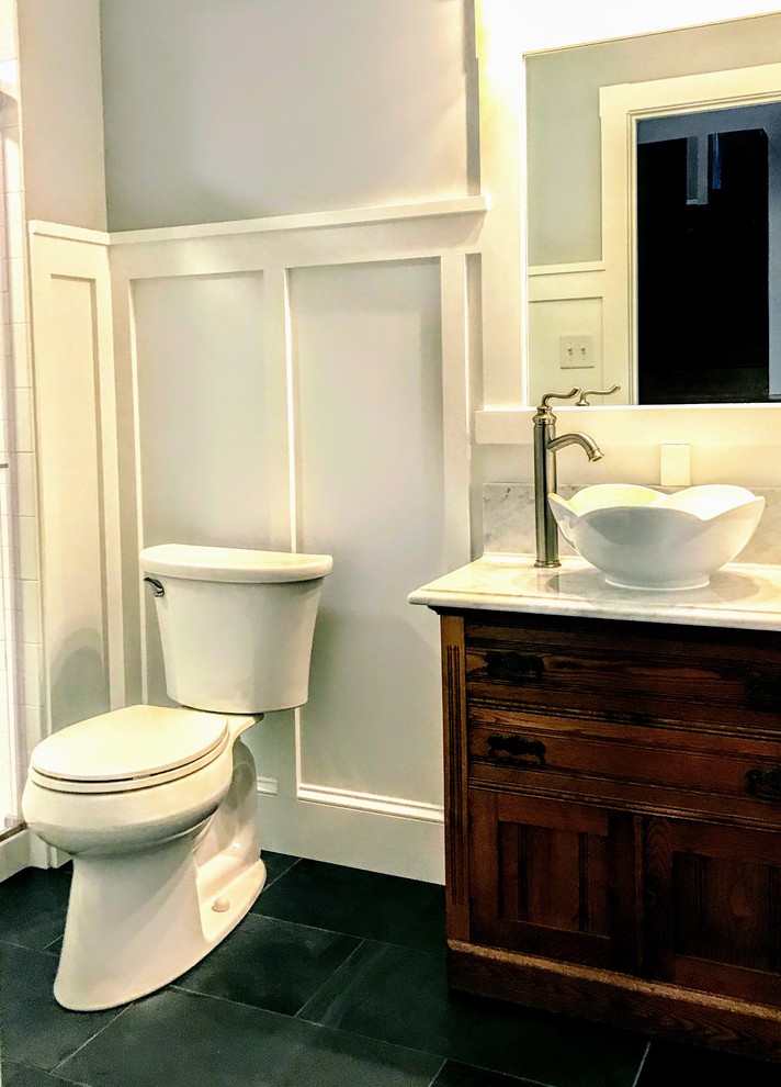 Design ideas for a country bathroom in Philadelphia.