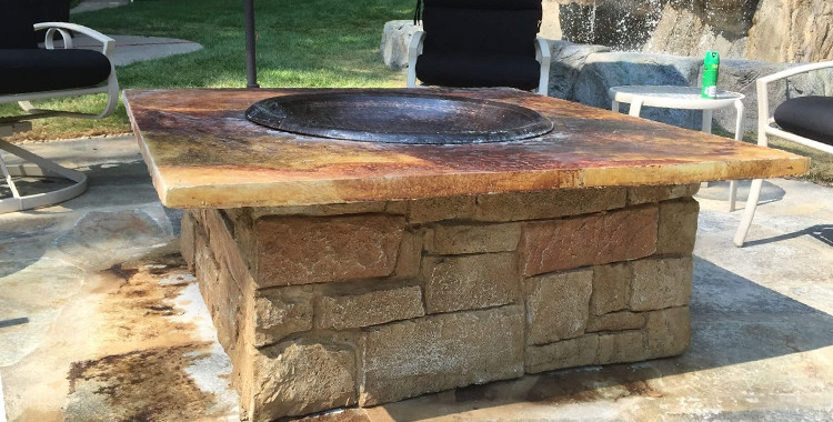 ClifRock Masonry Stone by Designscapes Landscaping of Long Island