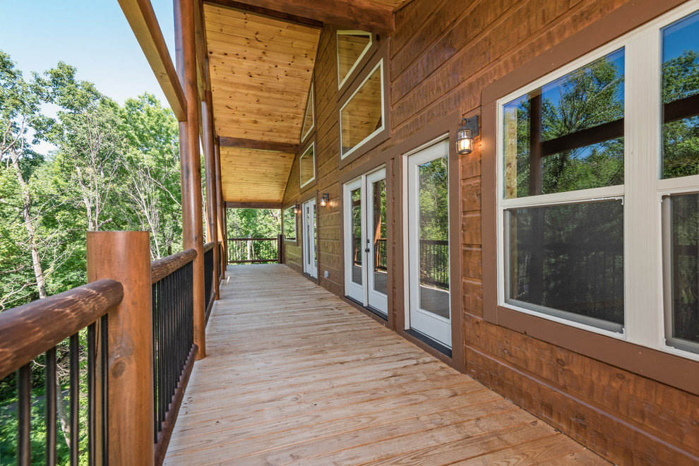 Deck - rustic deck idea