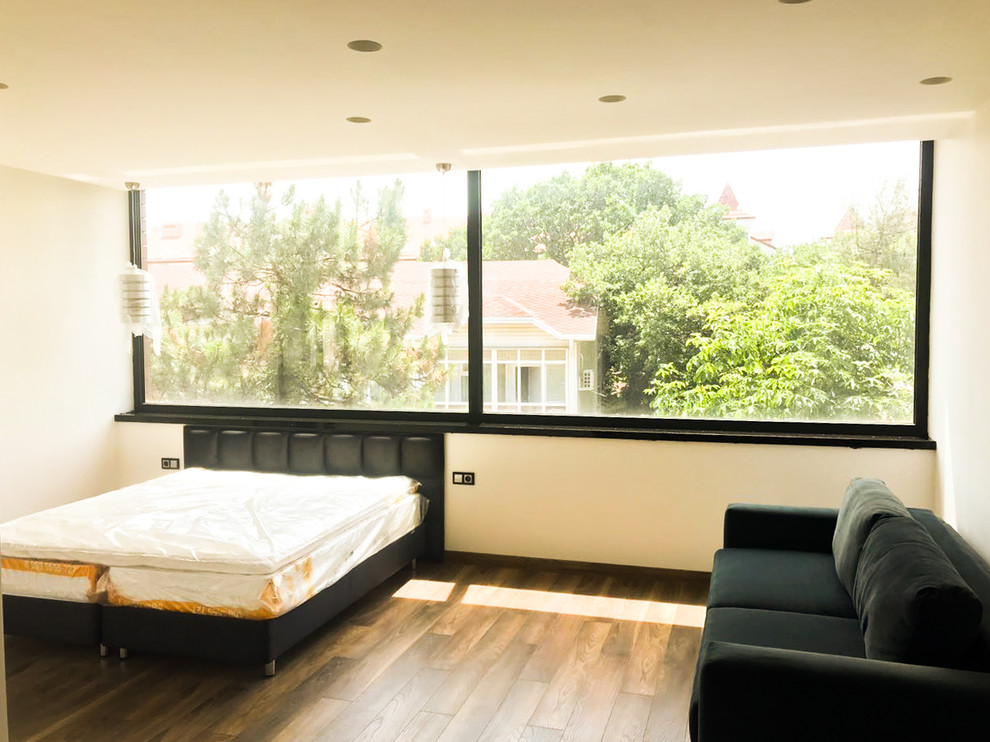 Подоконники и балконные перила из гранита Black Galaxy