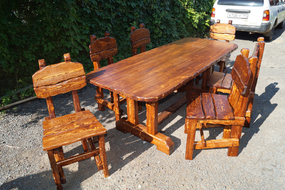 Мебель "под старину" для бани, беседки, террассы