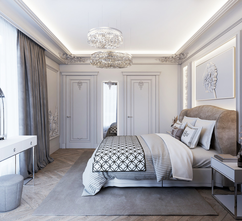 Дизайн интерьера "Спальня в ЖК "Алые паруса"