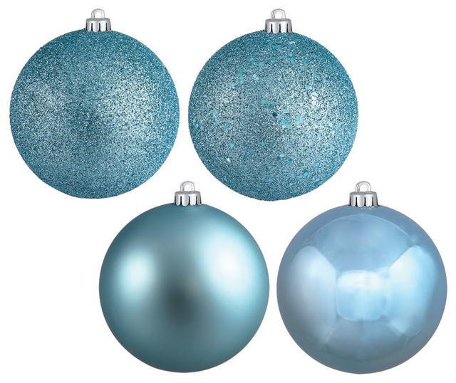 Baby Blue Christmas Ornaments 
