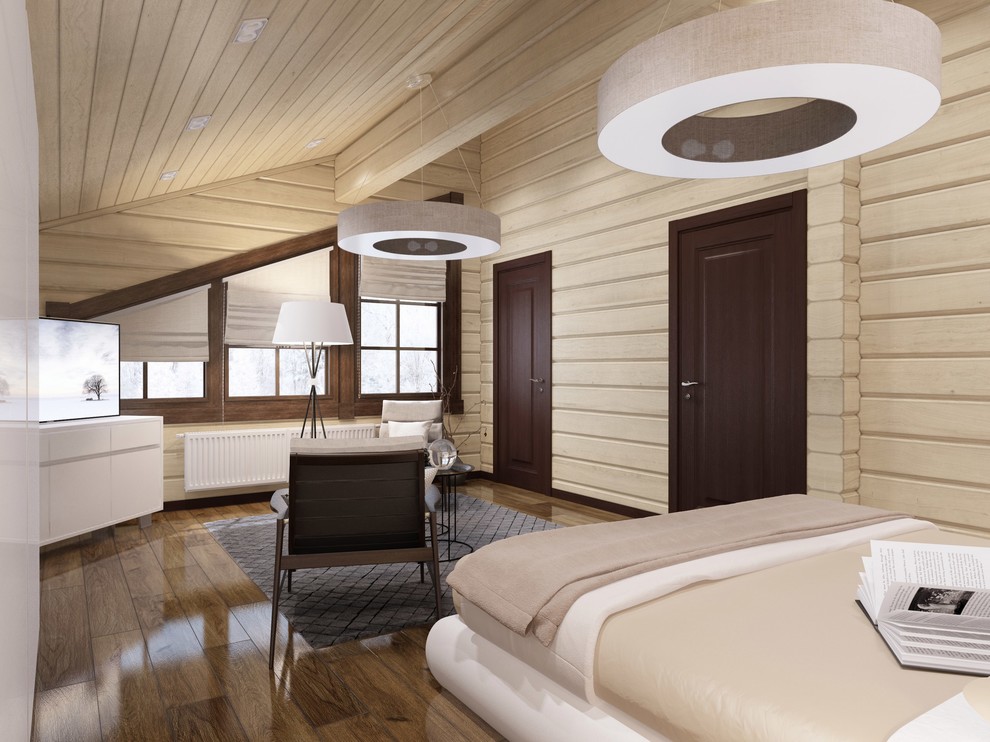 Проект "Современный деревянный дом"