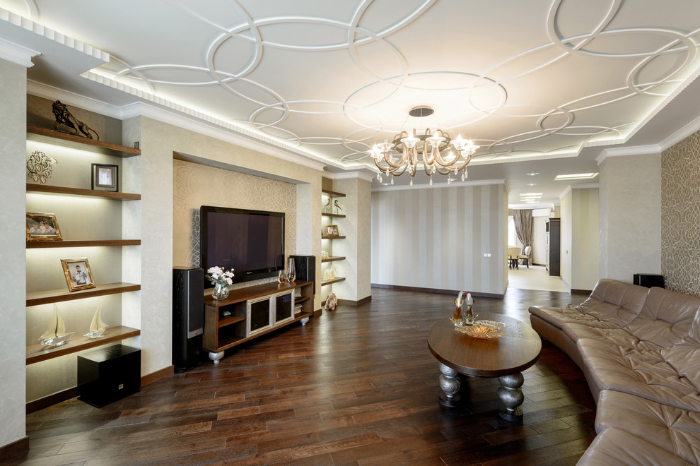 Сдержанное ар-деко для большой семьи