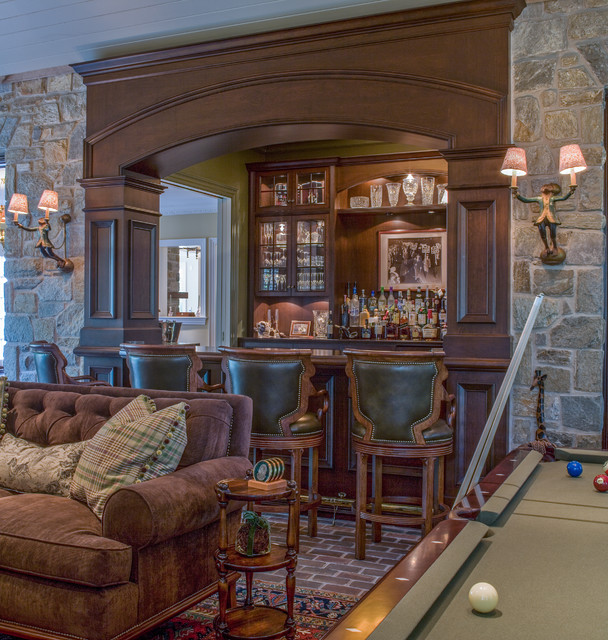Traditional Home Bar Traditional Home Bar St Louis