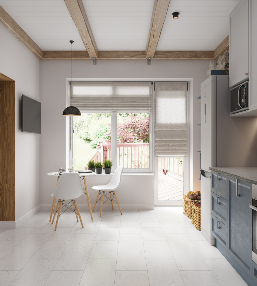 Кухня-гостиная в дачном доме