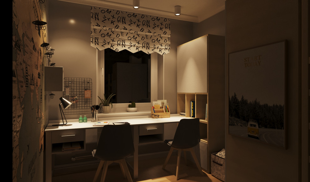 Детская для двоих детей 12 м.кв.