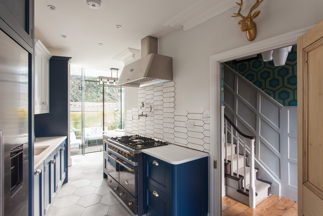 Highbury House transitional-kitchen