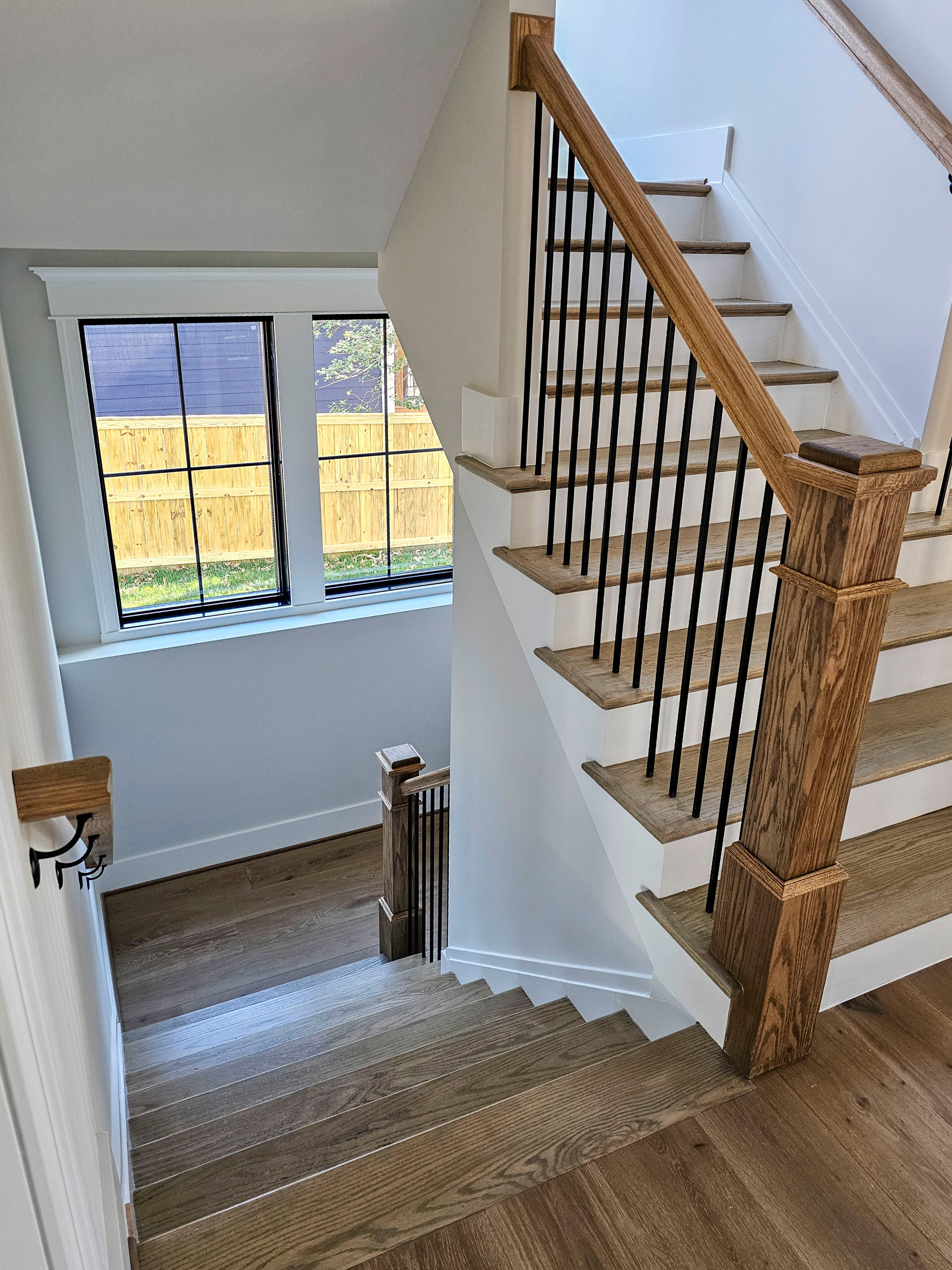 105_Modern and Bold U-Shaped Staircase, Vienna VA 22180