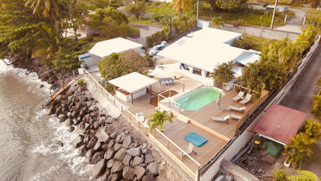 Vue a&eacute;rienne contemporary-deck