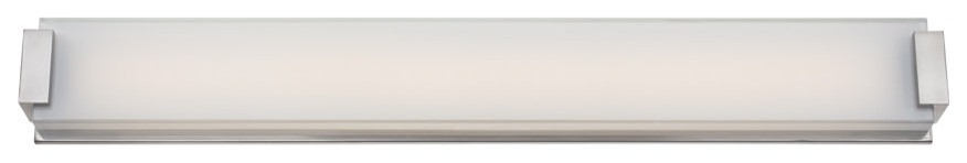 Modern Forms WS-3240 Polar 40"W LED Bath Bar - Brushed Nickel