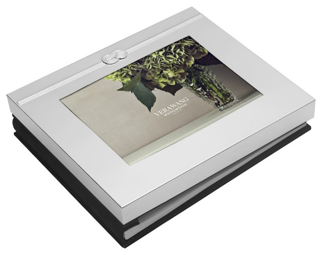 Vera Wang Wedgwood Vera Infinity 5x7 Picture Frame Guest Book