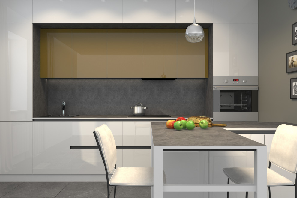 Дизайн проект кухонного гарнитура "Light"