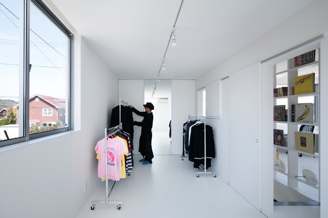 White cube minimalistisch-ankleidezimmer