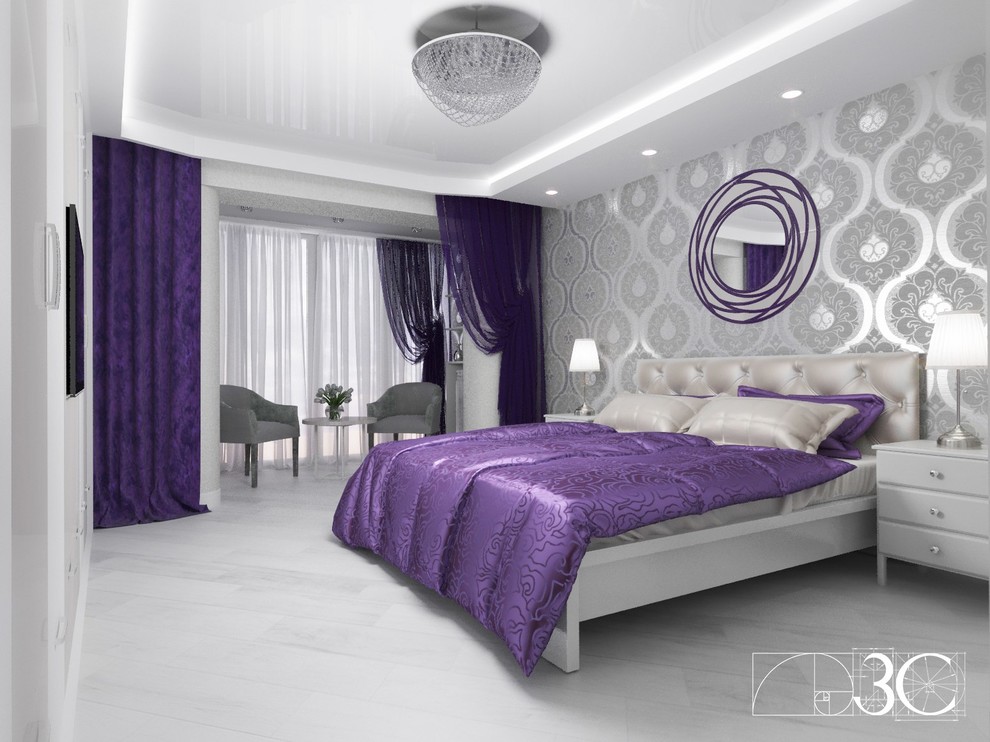 Серебро и фиолет