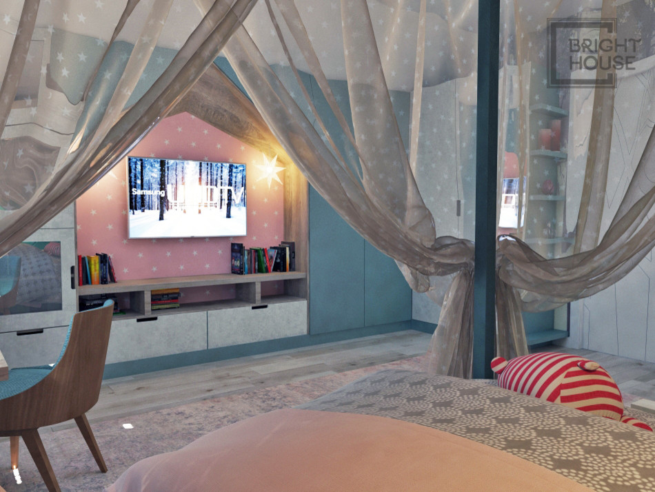 Детская для девочки в частном доме в г. Кстово.