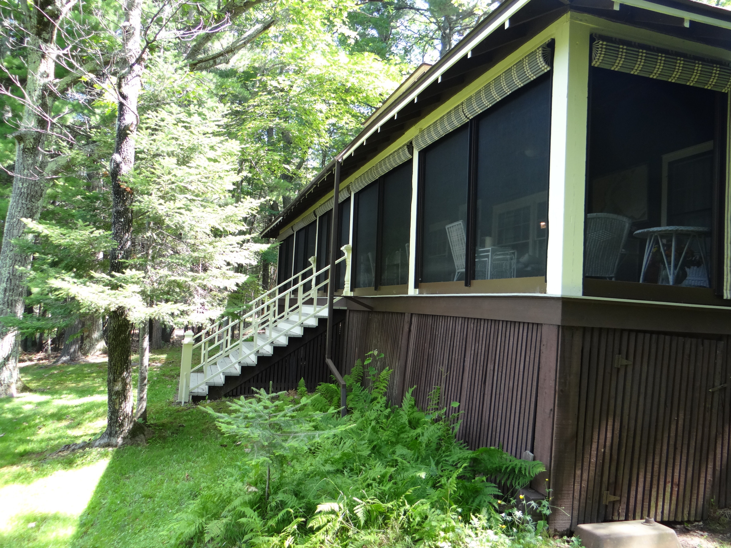 Historical Cottage on Madeline Island near LaPointe, Wisconsin