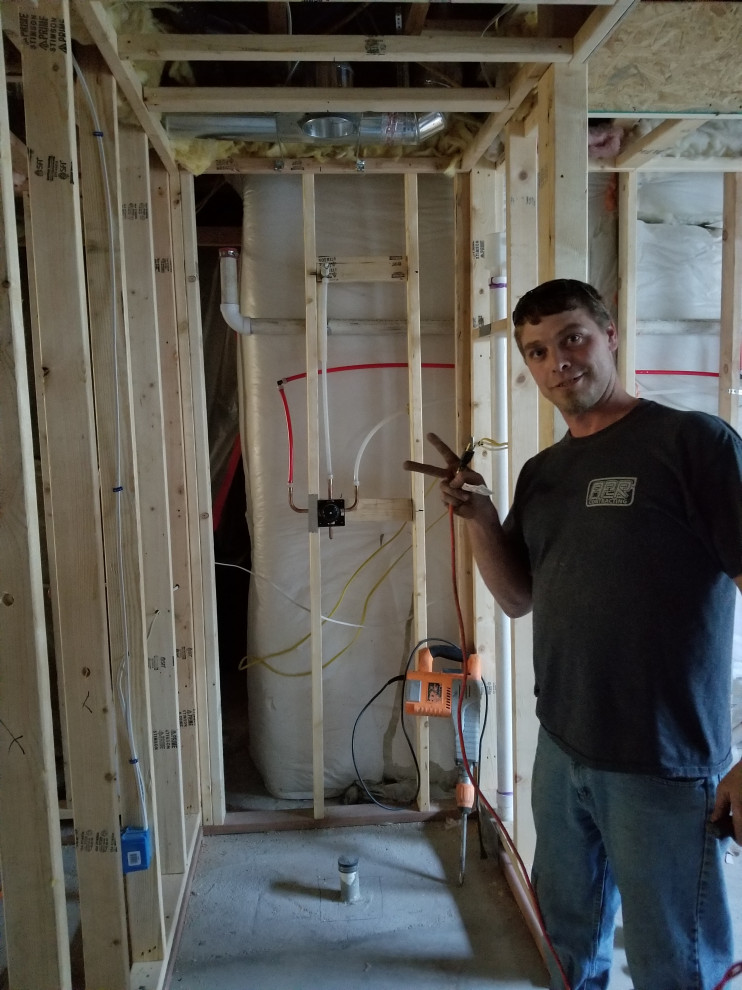 Master bath, laundry, basement finish