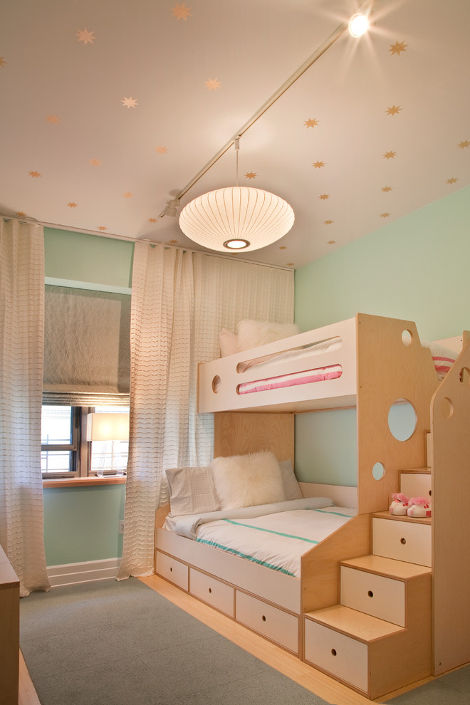 This is an example of a contemporary kids' room in New York.