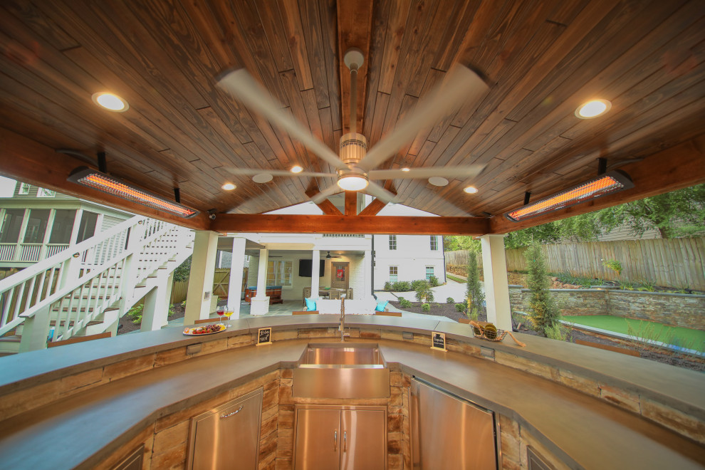Curated visual reference: Visual Reference: Entire Outdoor Kitchen Custom Design Patio Atlanta