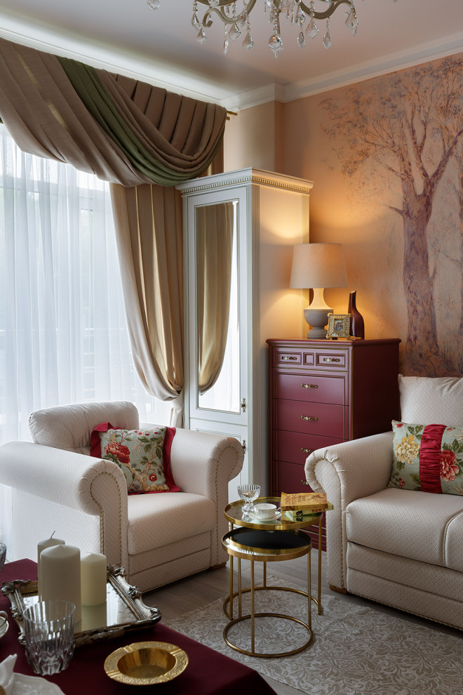 Роспись в технике сграффито в проекте студии Подольской Ольги