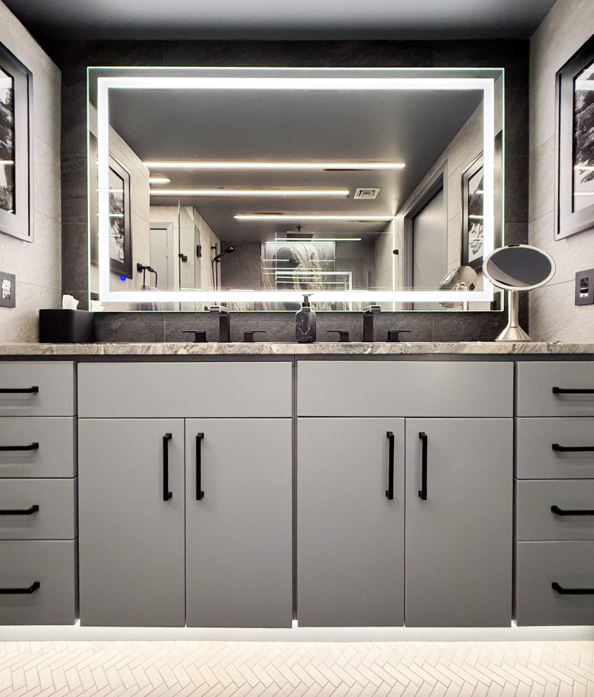 Masculine Contemporary Bath