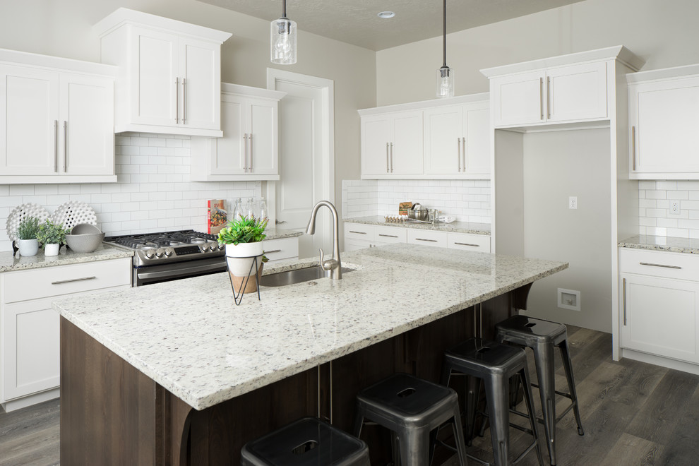 Kitchen - transitional kitchen idea in Boise