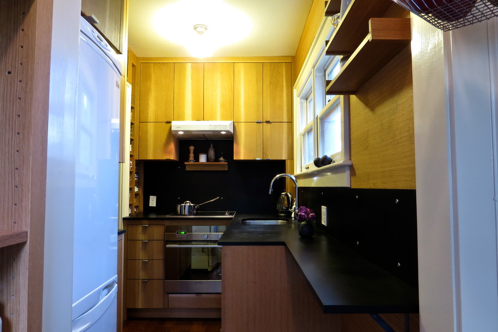 Inspiration for an eclectic kitchen remodel in Seattle