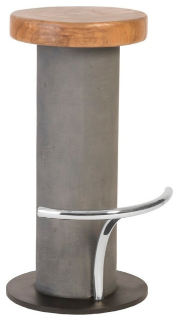 concrete counter stool