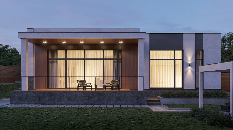 Одноэтажный дом в пос. Лесной остров, Челябинск