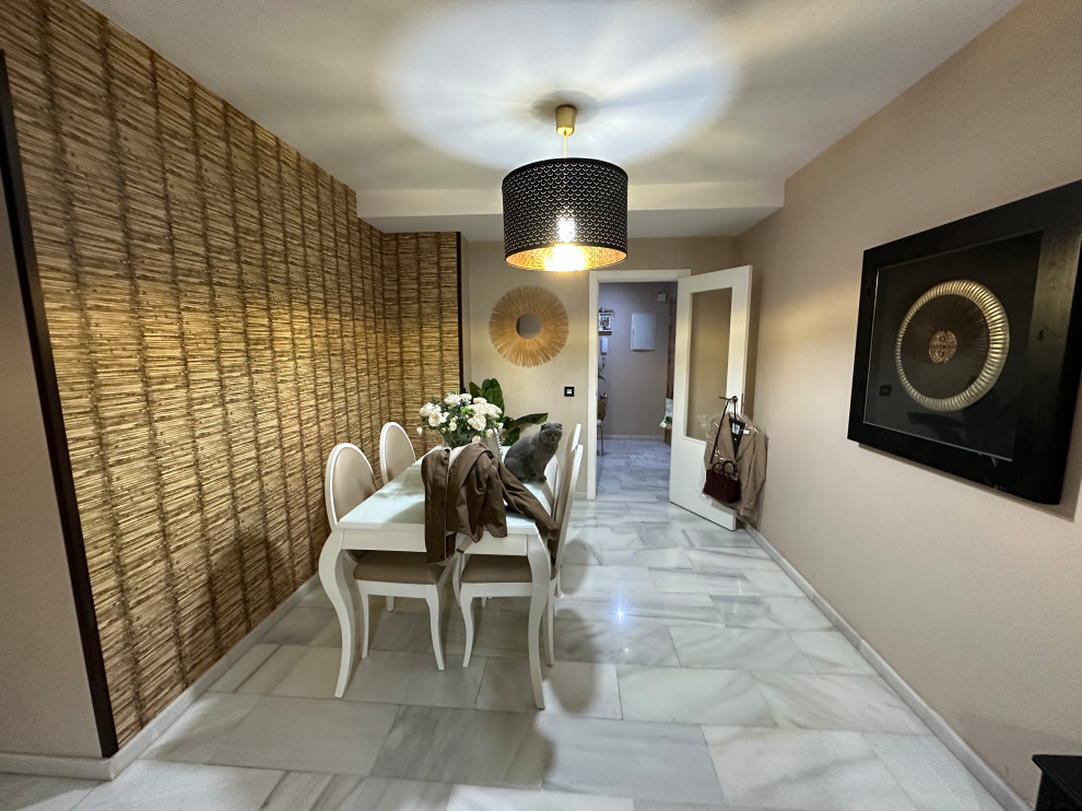 Rincón del salón antes de la decoración