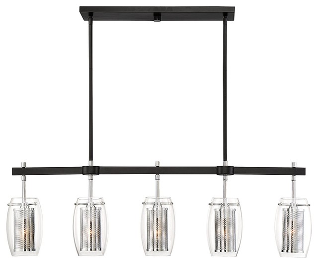 Savoy House Dunbar 5 Light Trestle Transitional Kitchen Island Lighting By Better Living - Savoy House Dunbar Pendant