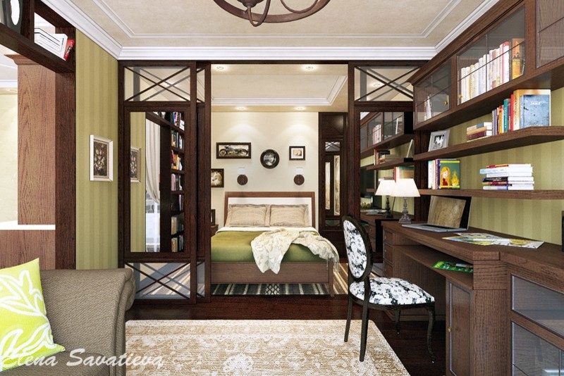 Однокомнатная квартира для девушки на васильевском острове.