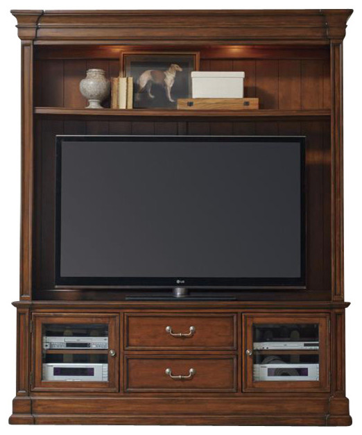 Hooker Furniture Clermont Two Piece Entertainment Group