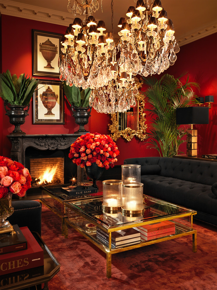 This is an example of a modern living room in London.