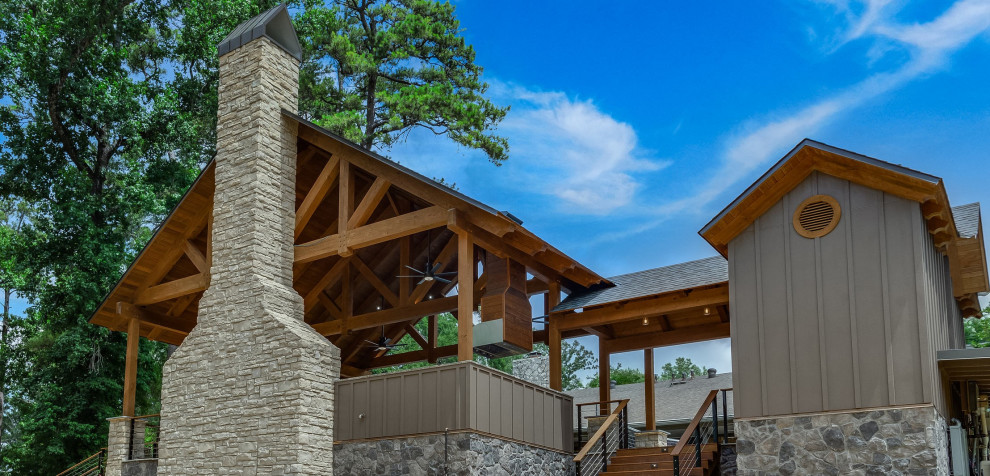 Timber Frame Outdoor Kitchen